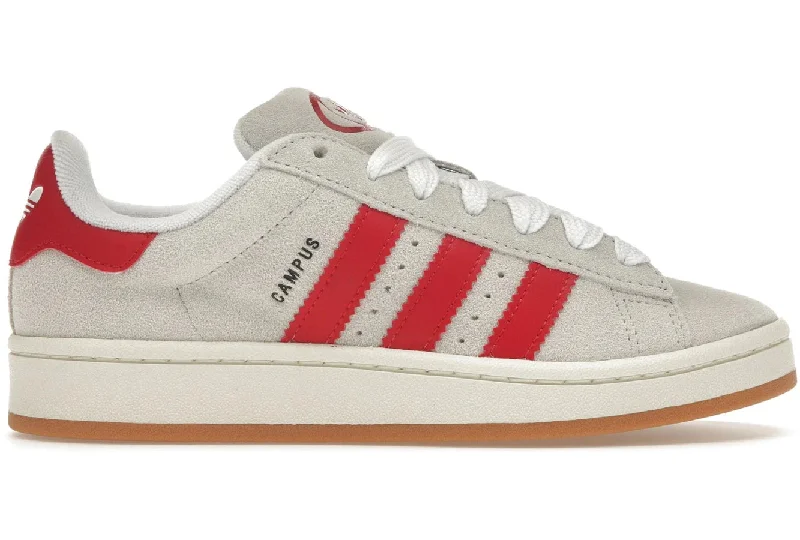 Adidas Campus 00s Crystal White Better Scarlet