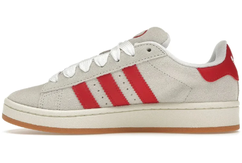 Adidas Campus 00s Crystal White Better Scarlet