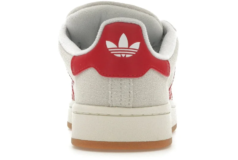 Adidas Campus 00s Crystal White Better Scarlet