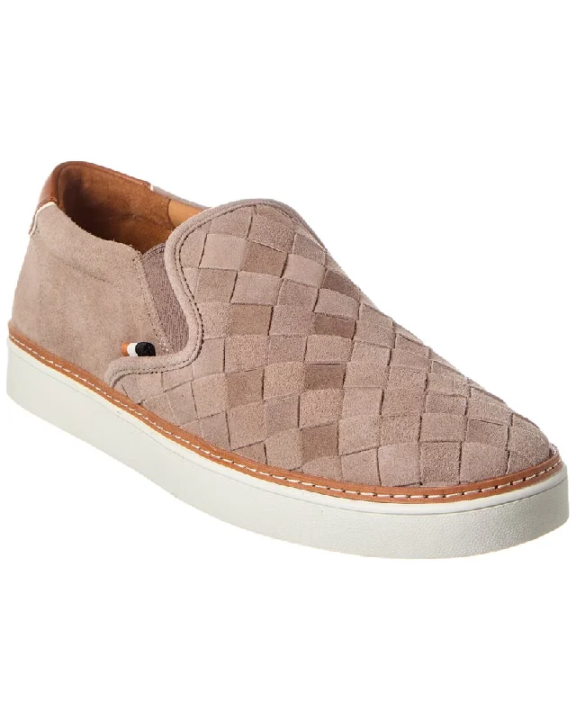 Allen Edmonds Alpha Woven Suede Slip-On Sneaker