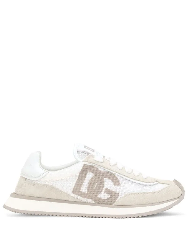 Dolce & Gabbana Dg Cushion Leather Sneakers