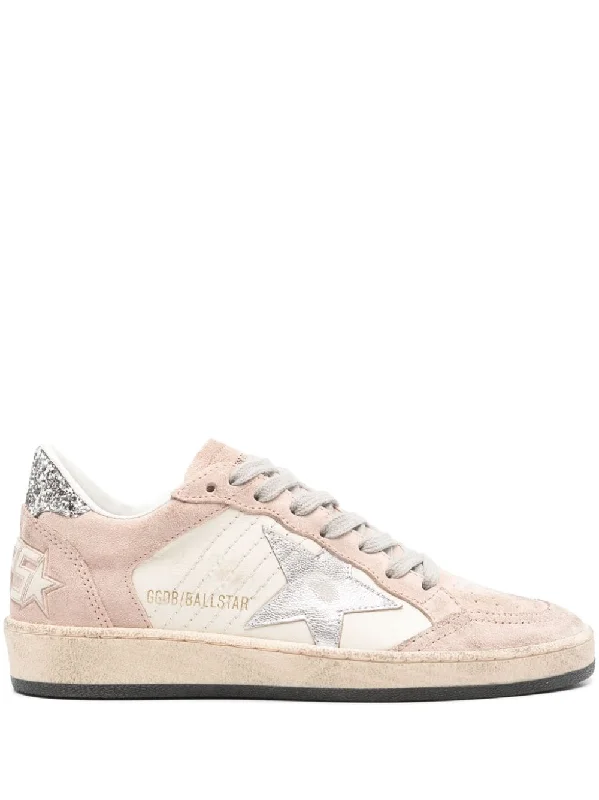 GOLDEN GOOSE Powder Star Leather Sneakers