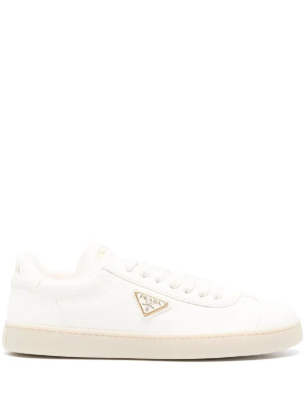 Prada Downtown Leather Sneakers