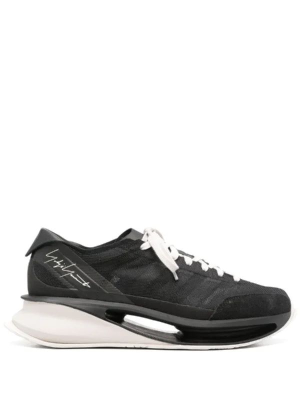 Y-3 Adidas Calf Leather S-Gendo Run Sneakers