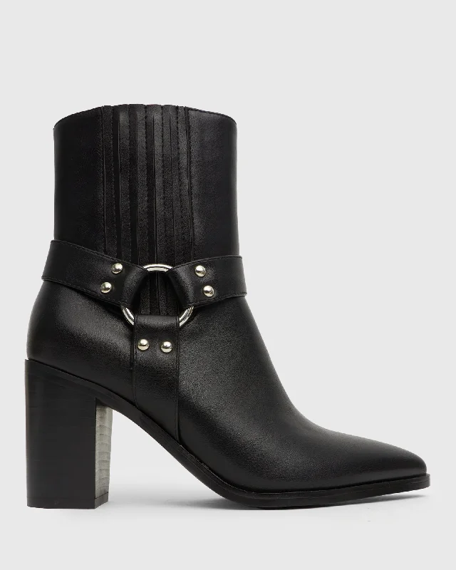 CAMPBELL Harness Block Heel Boot