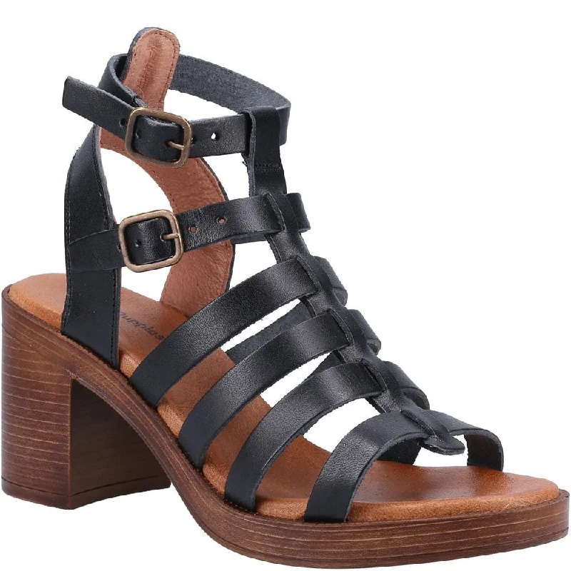 Black Gloria Gladiator Sandals