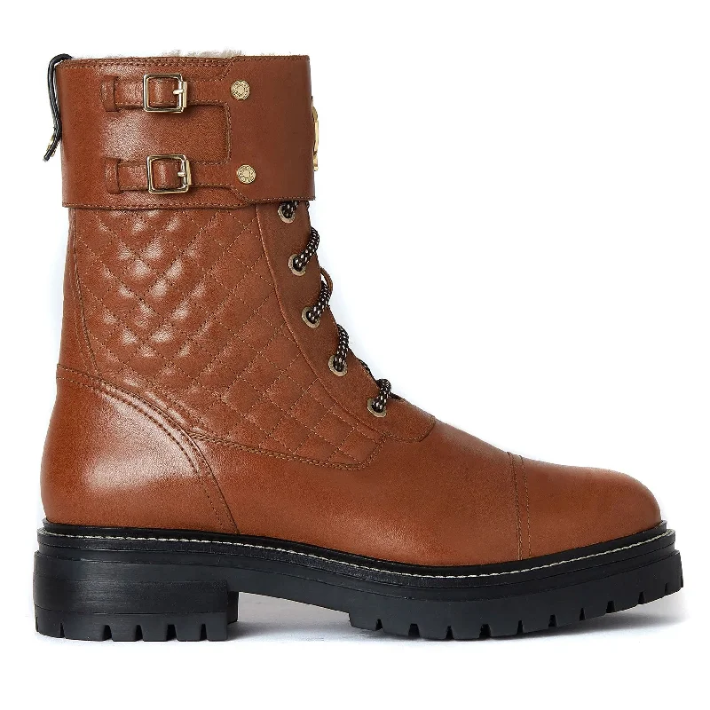 Holland Cooper Ladies Camden Biker Boot