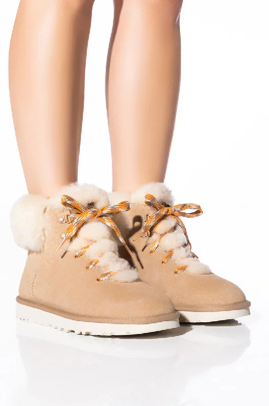 UGG CLASSIC MINI ALPINE LACE