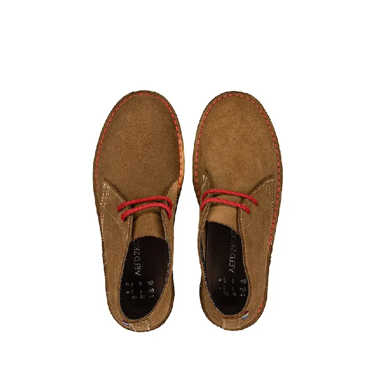 WOMEN'S DESERT BOOT PINOTAGE RED