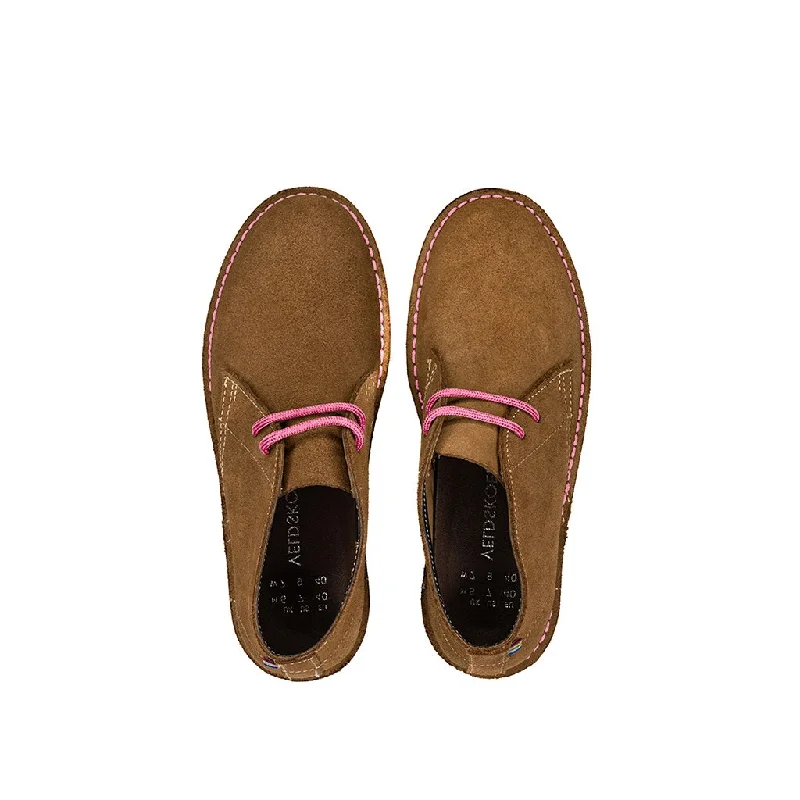 WOMEN'S DESERT BOOT UHAMBO HOT PINK