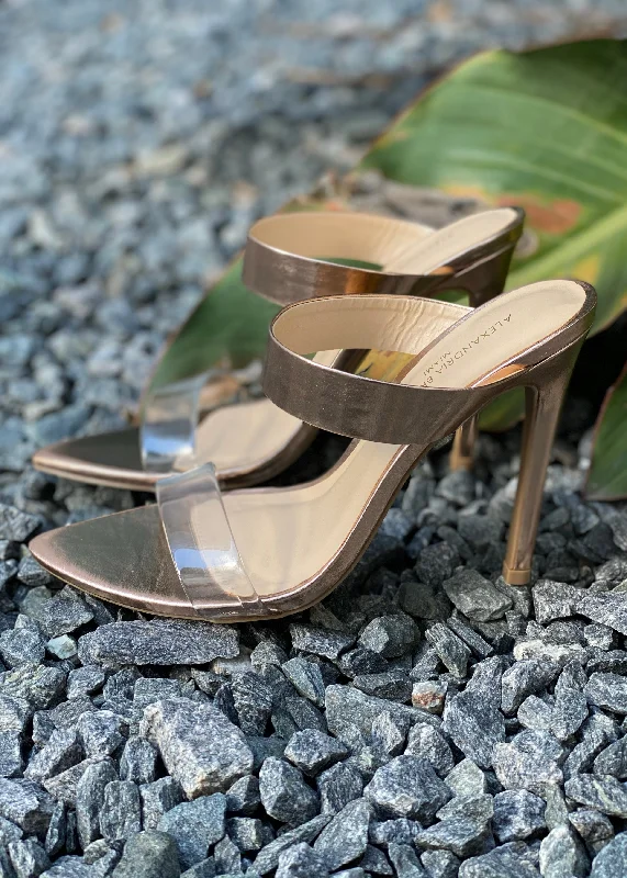 Audrey Rose Gold Heels