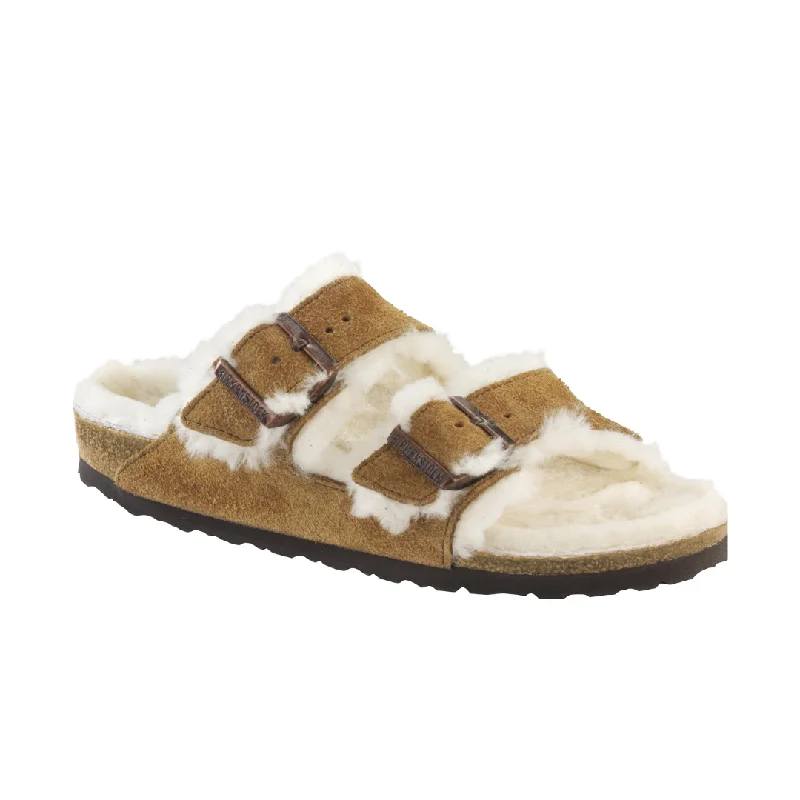 Birkenstock Arizona | Women's Sandals | Mink Shearling