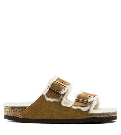 BIRKENSTOCK ARIZONA SHEARLING MINK