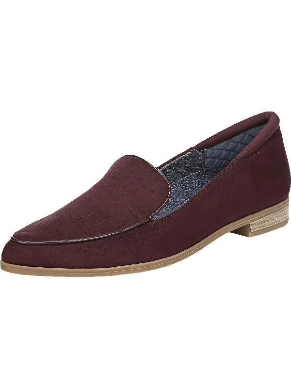 Lark Womens Faux Suede Sli p Loafers