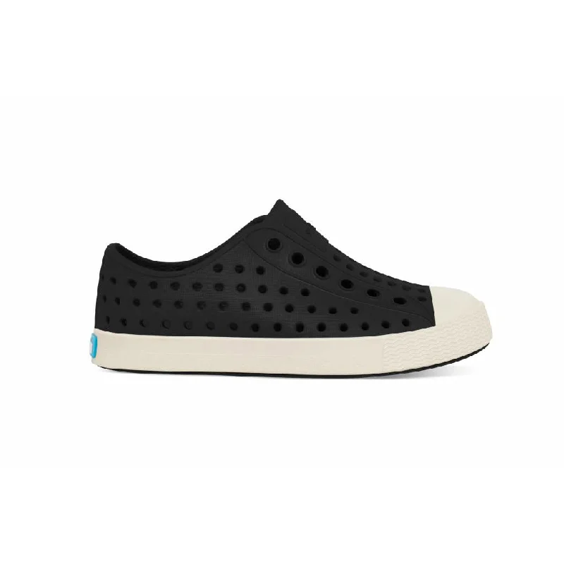 Native Shoes Jiffy Black/Shell White Child/Youth Jefferson Shoe