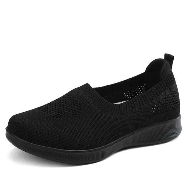 Stela Women's Slip-On Black Shoes