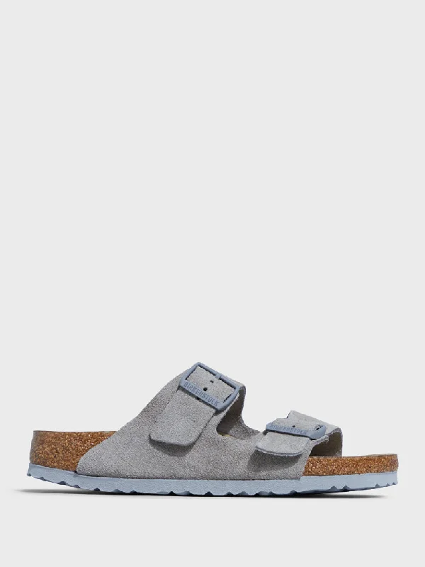 Arizona Narrow Sandals in Stone Coin