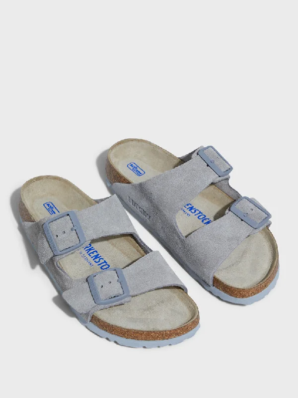 Arizona Narrow Sandals in Stone Coin