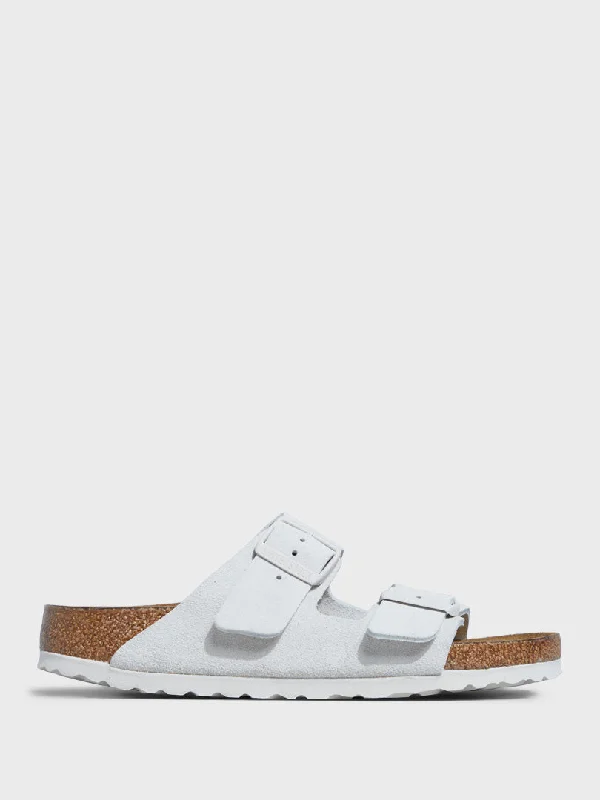 Arizona Narrow Sandals in Antique White