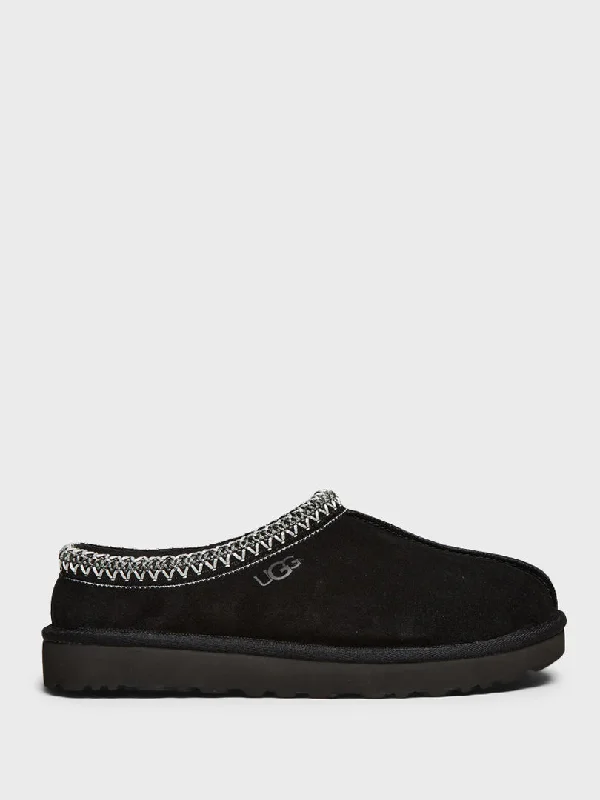 Tasman Slippers in Black