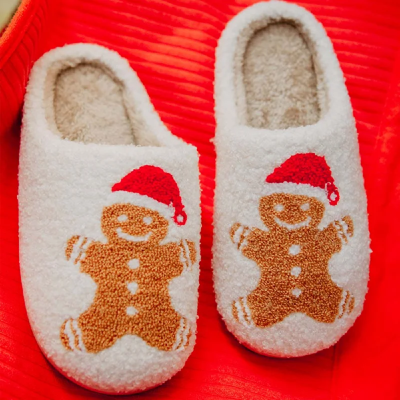 Gingerbread Man Women's Slippers