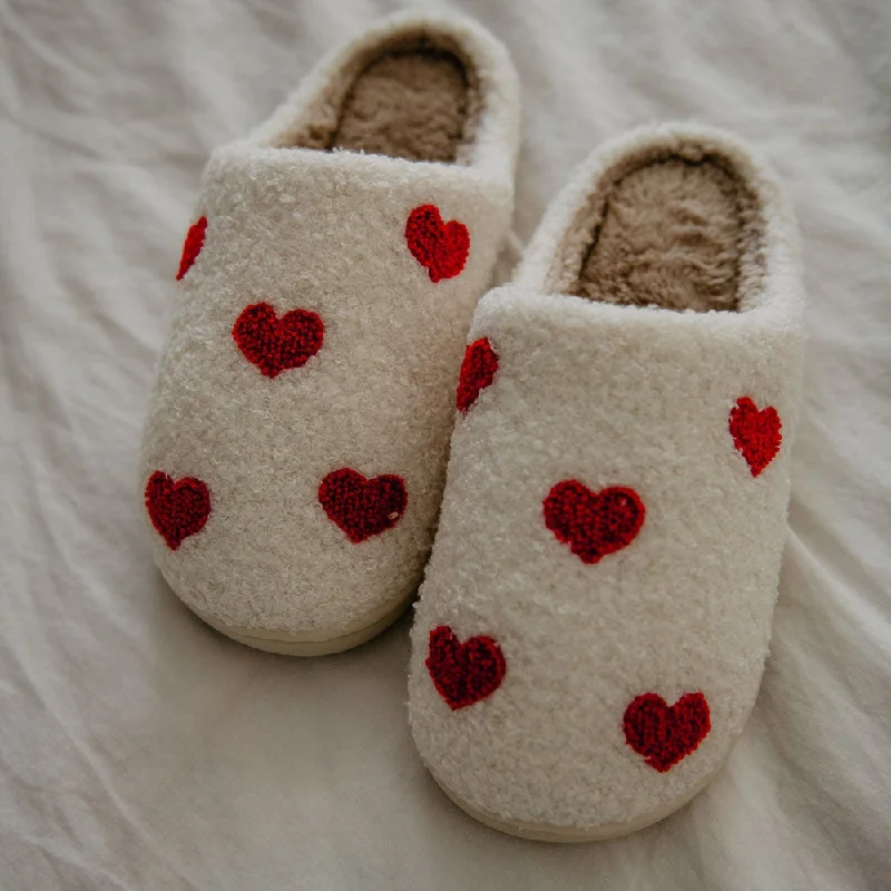 Repeat Red Heart Slippers