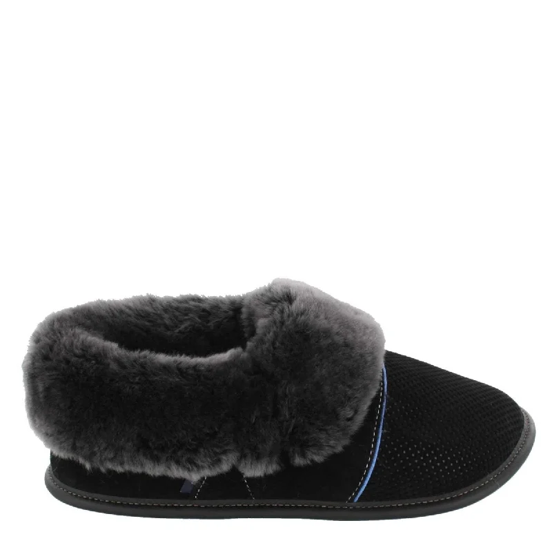 Black / Silverfox Sheepskin / XS (5-5.5) Women