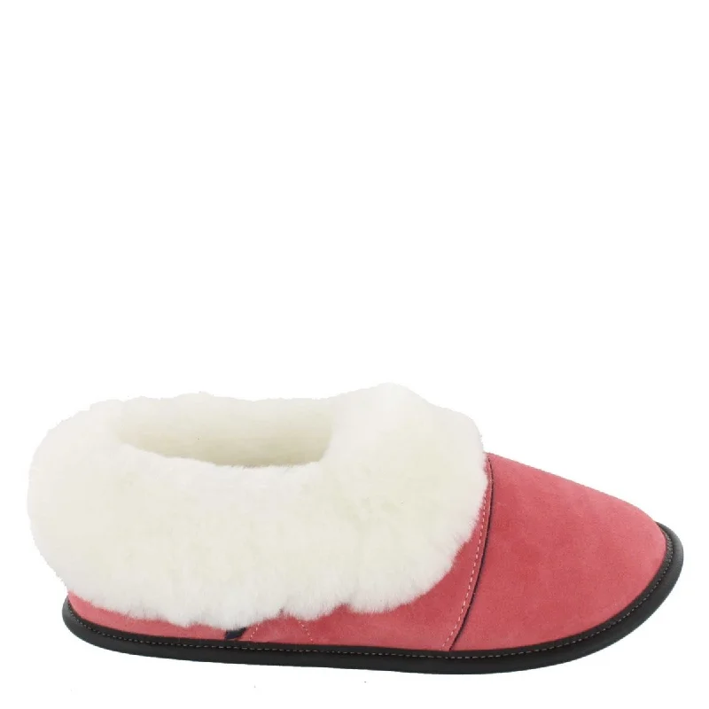 Pink / White Sheepskin / XS (5-5.5) Women