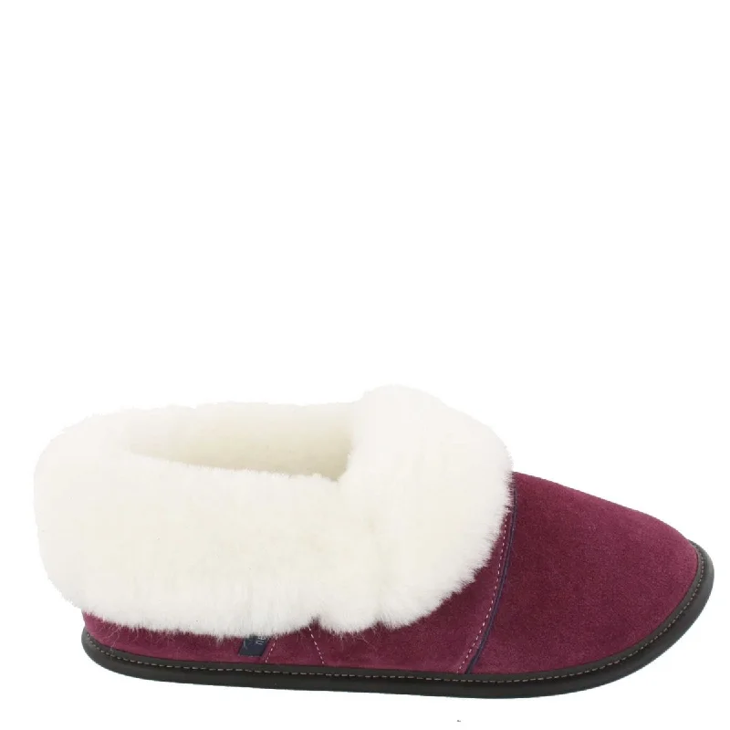 Plum / White Sheepskin / XS (5-5.5) Women