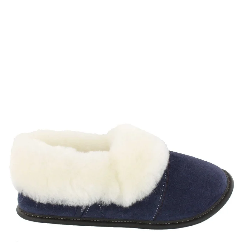 Navy / White Sheepskin / XS (5-5.5) Women