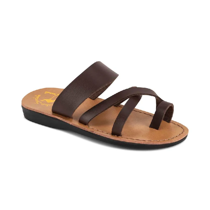 The Good Shepherd  Vegan - Leather Alternative Sandal | Brown