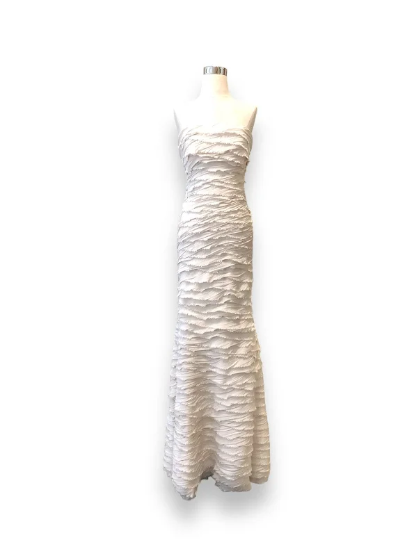 Rent : Peter Langner - Strapless Wedding Mermaid Gown Vintage Style Dress