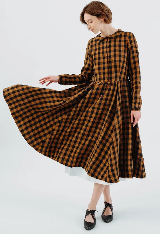 Classic Dress, Long Sleeve Luxury midi dresses