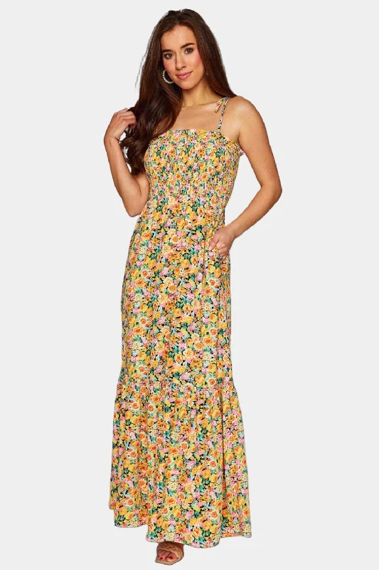 Kendra Tie-Shoulder Maxi Dress - Firefly Beach maxi dresses