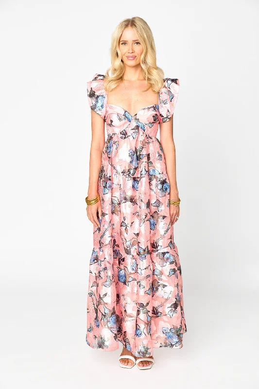 Lilly Sweetheart Neckline Maxi Dress - Sweet Talkin Edgy maxi dresses