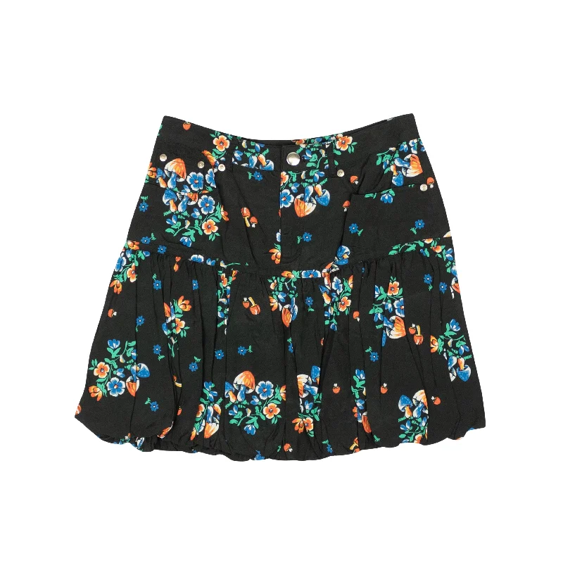 Opening Ceremony BLACK MULTI MINI BUBBLE SKIRT