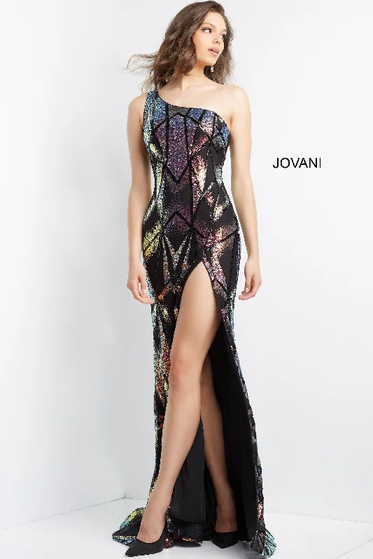 Jovani 06417 One Shoulder Sexy Evening Dress Cocktail party dresses