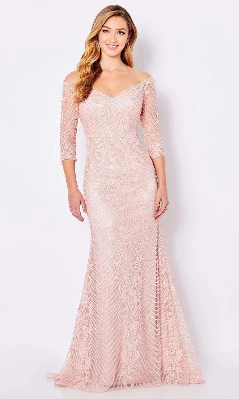 Cameron Blake - 221688 Off Shoulder Evening Mother of the Bride Dress Tulle unclassified dresses