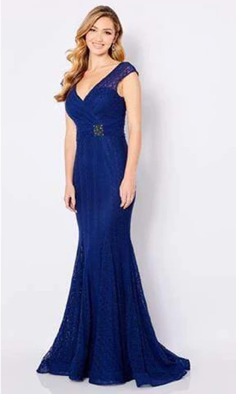 Cameron Blake - 221696 Trumpet Evening Mother of the Bride Dress Cotton unclassified dresses