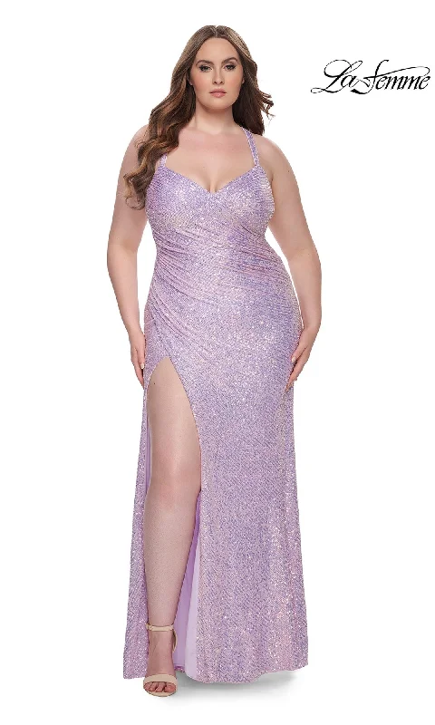 La Femme 31162 Formal Plus-Size Prom Dress Embroidered unclassified dresses