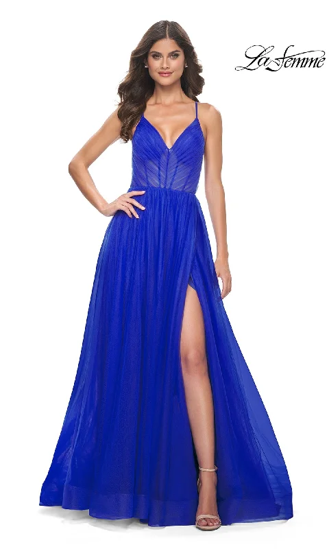 La Femme 31457 Formal Prom Dress Tiered unclassified dresses