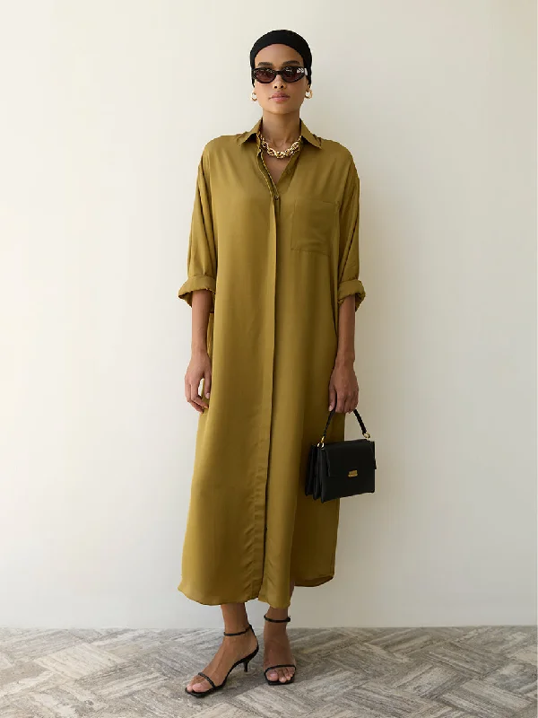 Nazli Shirt Dress Classic Shirt Gown