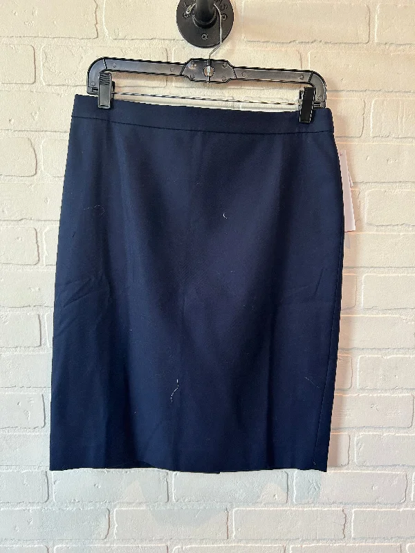 Skirt Midi By J. Crew In Blue, Size: 6 Midi Skirt Party