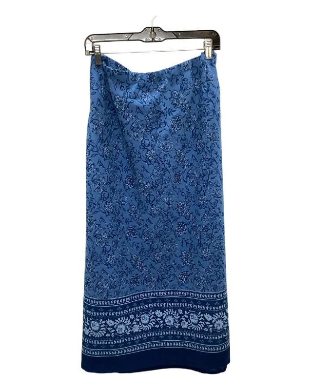 Skirt Midi By Jm Collections In Blue, Size: 24 Midi Skirt Dress