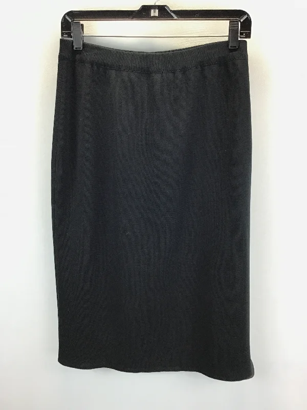 Skirt Midi By Ming Wang In Black, Size: S Elegant Midi Look