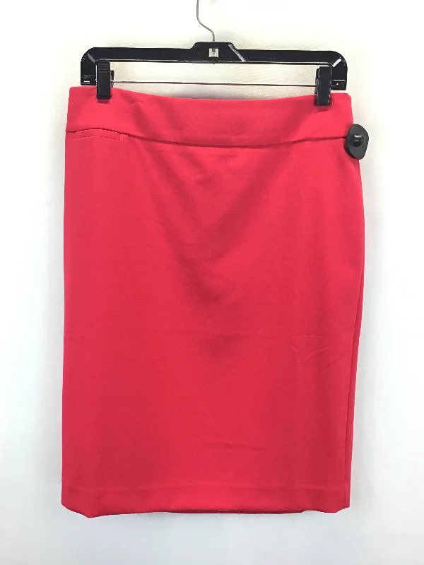 Skirt Midi By Talbots In Red, Size: M Classic Midi Skirt